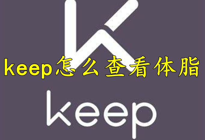 keep怎么查看体脂