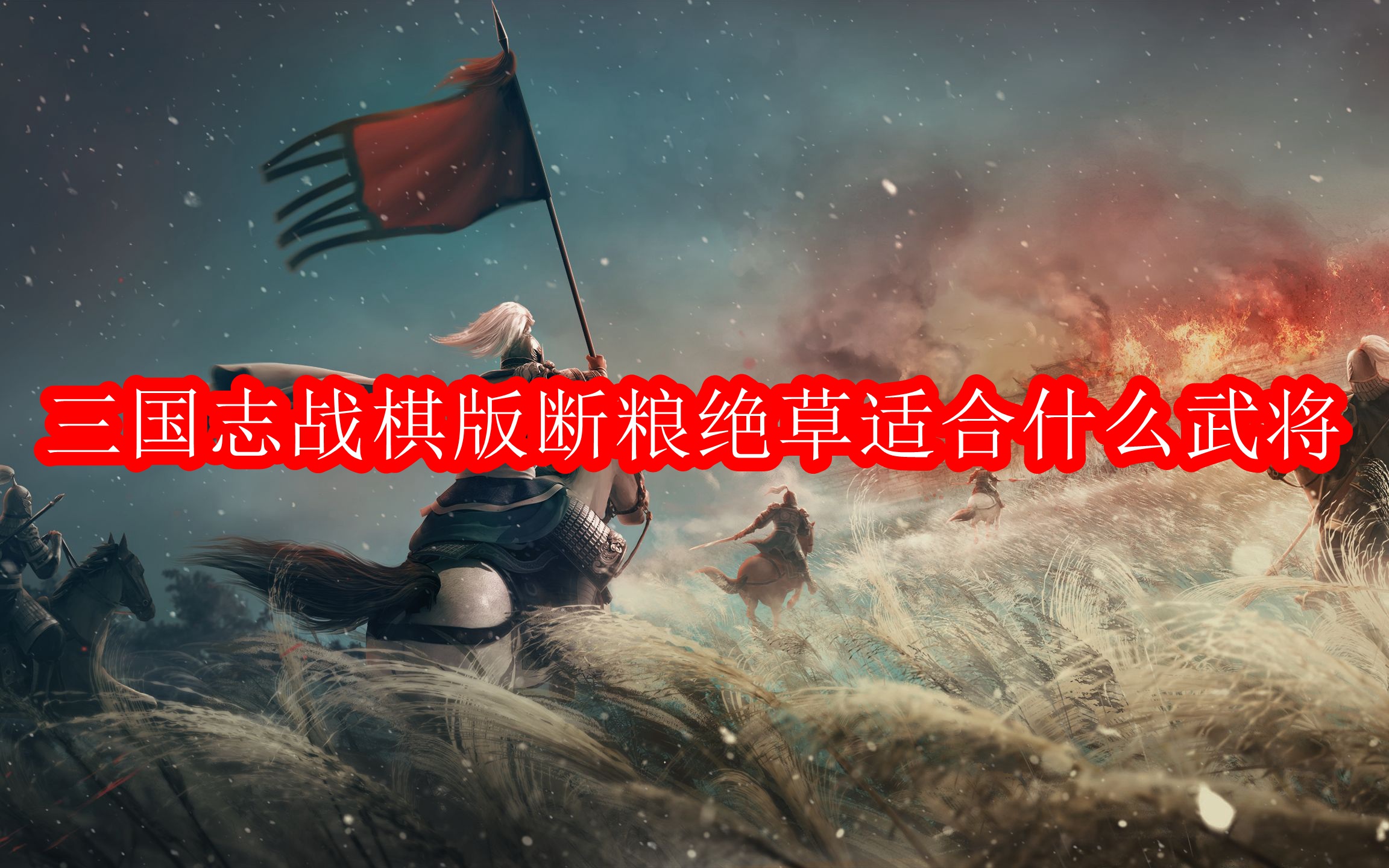 三国志战棋版断粮绝草适合什么武将