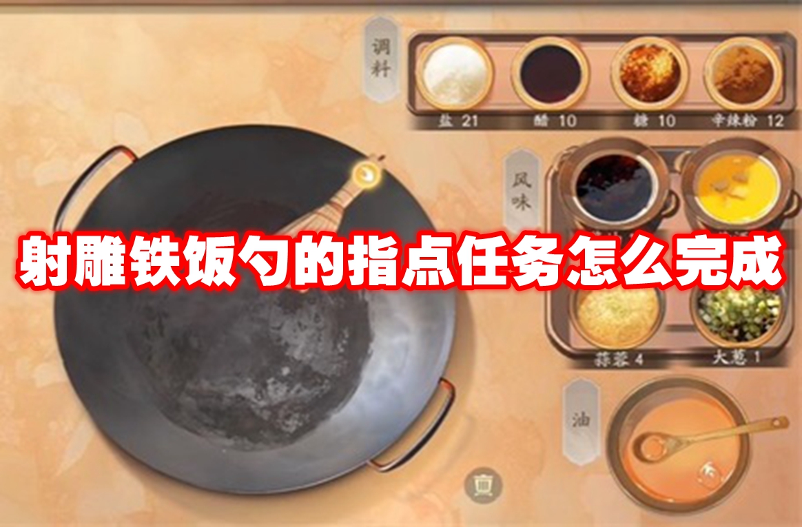 射雕铁饭勺的指点任务怎么完成