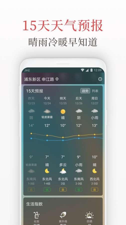 天气预报管家软件截图