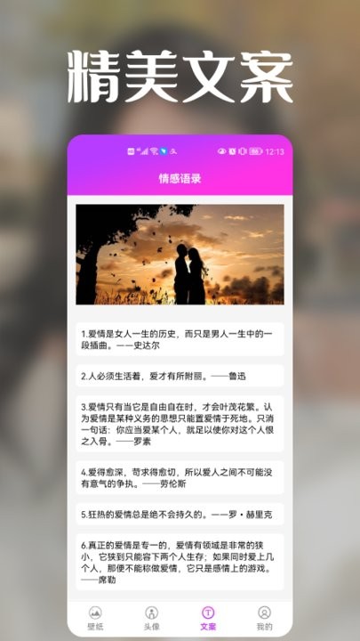 极光壁纸秀app最新高清版软件截图