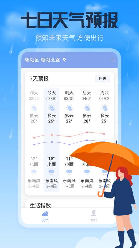 风云天气通app免费精准版软件截图