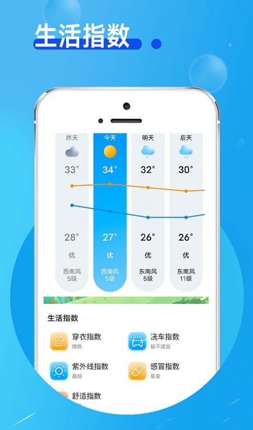 春秋天气软件截图