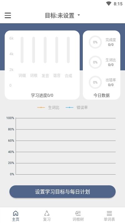 词根单词思维导图软件截图