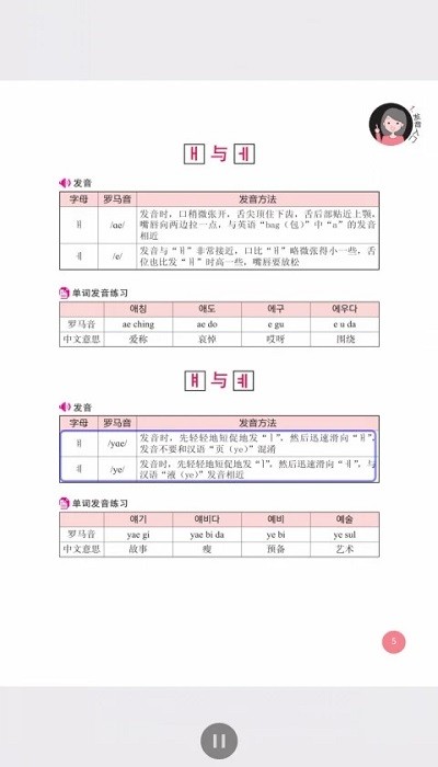 韩语初学者一本通软件截图