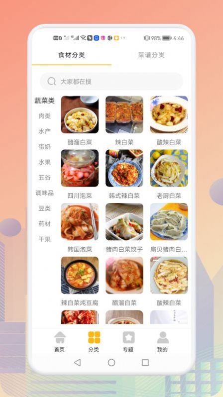 歹饭食谱软件截图