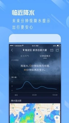 实时天气通软件截图