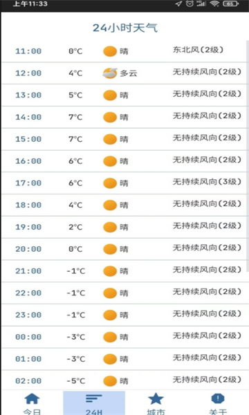 隆通天气软件截图