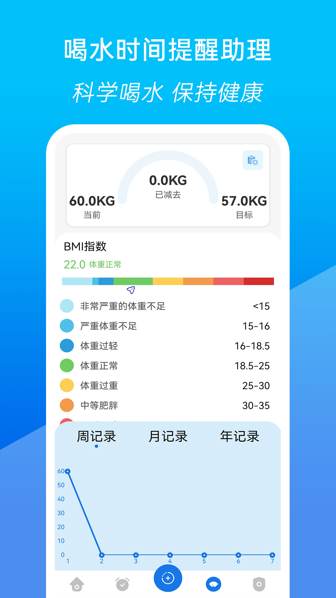 喝水时间提醒助理软件截图