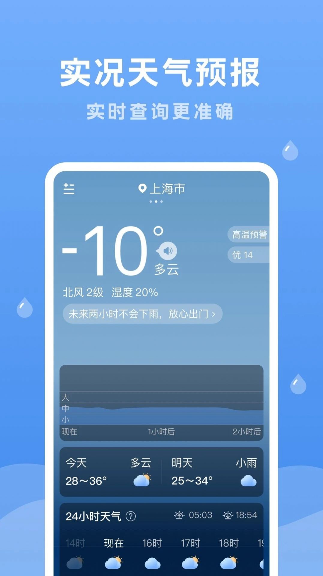 润雨天气软件截图