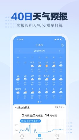 2345天气预报手机版软件截图