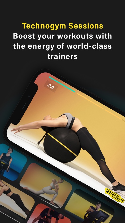 Technogym软件截图