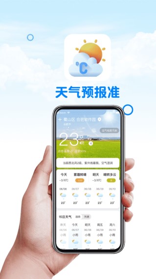 天气预报准软件截图