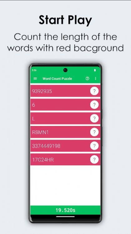数数单词长度手游截图