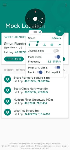 Fake Location安卓版软件截图