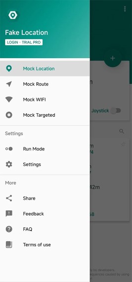 Fake Location安卓版软件截图