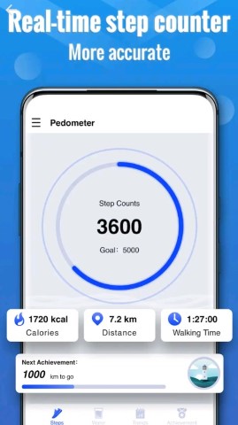 步行追踪器计步器软件截图