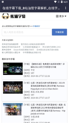 熊猫字幕软件截图